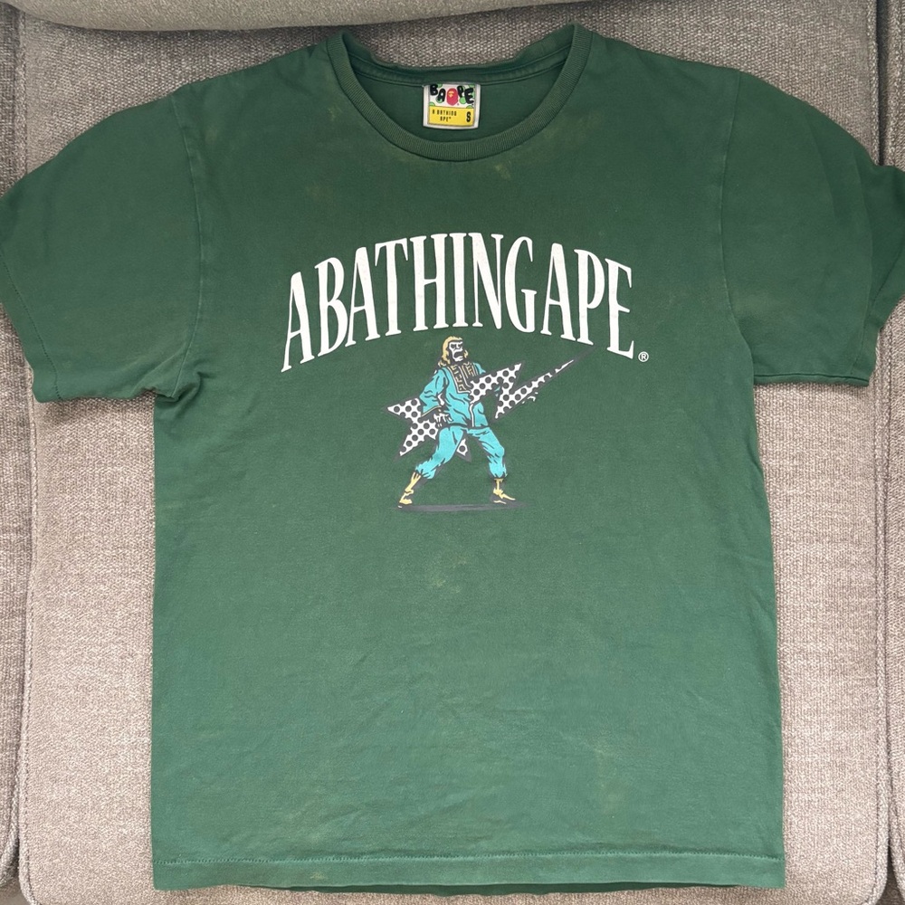 ✨BAPE ABATHINGAPE  Graphic Tee Size Small